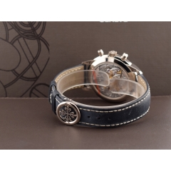 5172G-001 Chronograph White Gold Blue Dial Full Set Like New