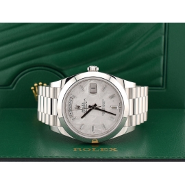 228206 Platinum & Meteorite Dial - New 2021