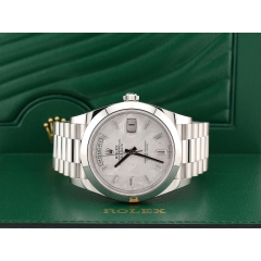 228206 Platinum & Meteorite Dial - New 2021