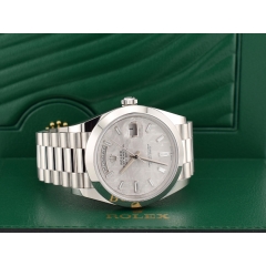 228206 Platinum & Meteorite Dial - New 2021