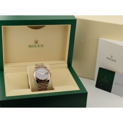 36mm Turnograph 116261 Steel & Rose Gold  Black  Dial  service Rolex