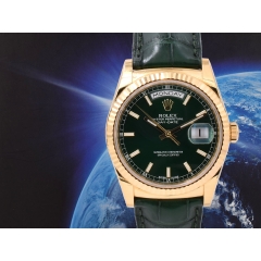 118138 Green Dial 36MM - Like New 2015