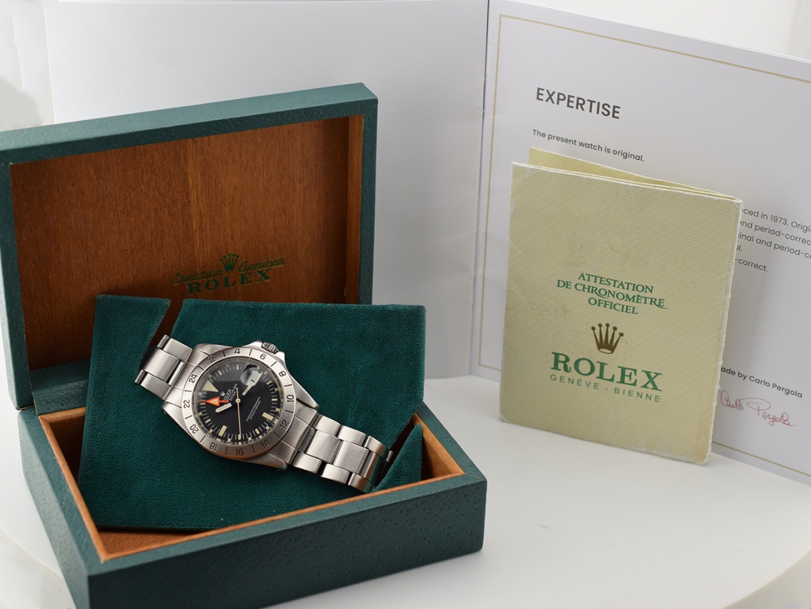 "Freccione" Ref. 1655 Box /Paper + Carlo Pergola expertise