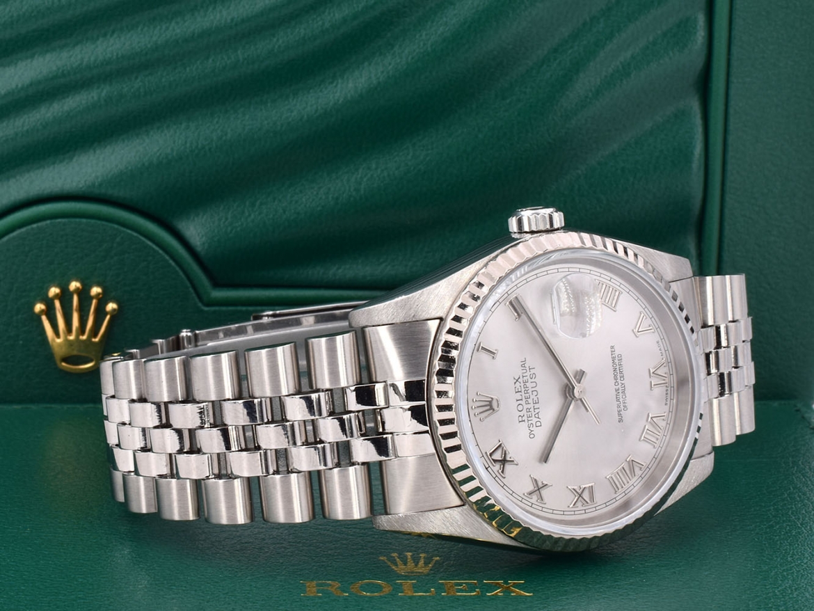 16234 Silver Roman Dial - Full Set 36mm