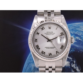 16234 Silver Roman Dial - Full Set 36mm