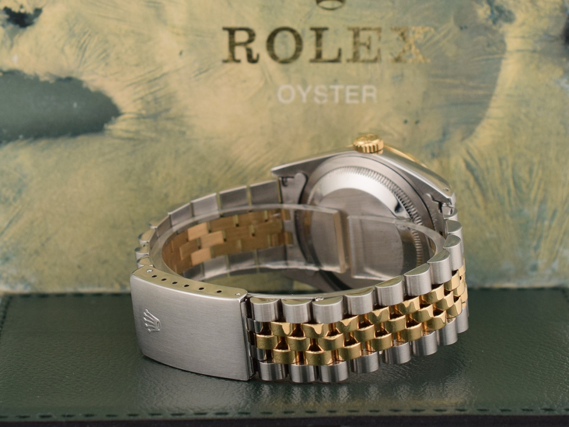 16233 Black Diamonds Dial - After Diamonds Bezel - Full Set 36mm