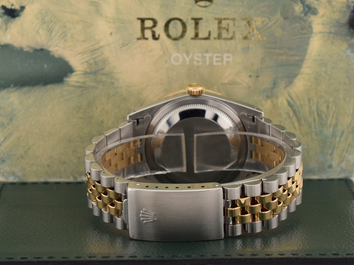 16233 Black Diamonds Dial - After Diamonds Bezel - Full Set 36mm