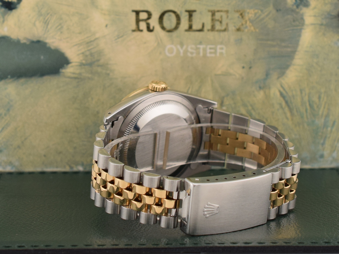 16233 Black Diamonds Dial - After Diamonds Bezel - Full Set 36mm