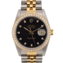 16233 Black Diamonds Dial - After Diamonds Bezel - Full Set 36mm