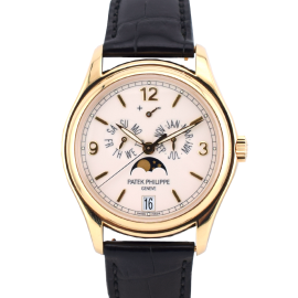 annual calendar yellow gold  full set - like new