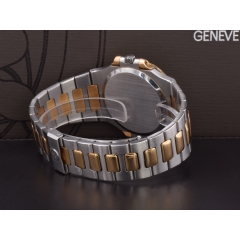 3700 Steel/Gold Blue Dial Original Box / Warranty 1982 very rare