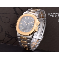 3700 Steel/Gold Blue Dial Original Box / Warranty 1982 very rare