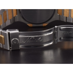 3700 Steel/Gold Blue Dial Original Box / Warranty 1982 very rare