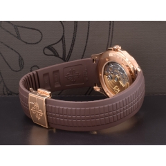 Rose Gold Brown Dial Like New