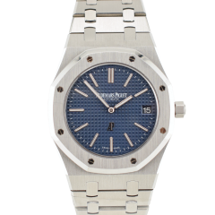 "Jumbo” Extra Thin 39mm Blue Dial Like new full Set