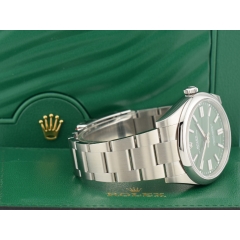 41mm ref. 124300 Green Dial New Stickers