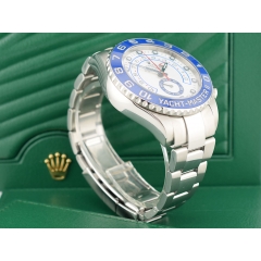 116680 Blue Ceramic & White Dial 44mm - Like New