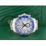 116680 Blue Ceramic & White Dial 44mm - Like New