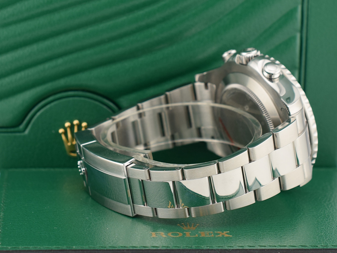 116680 Blue Ceramic & White Dial 44mm - Like New