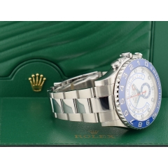 116680 Blue Ceramic & White Dial 44mm - Like New