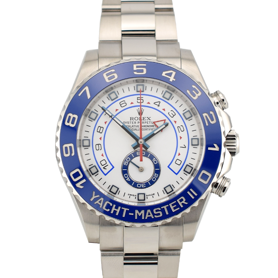 116680 Blue Ceramic & White Dial 44mm - Like New
