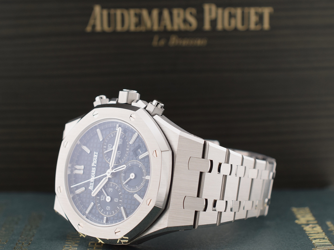 26715ST Chronograph 38mm Blue Dial - New