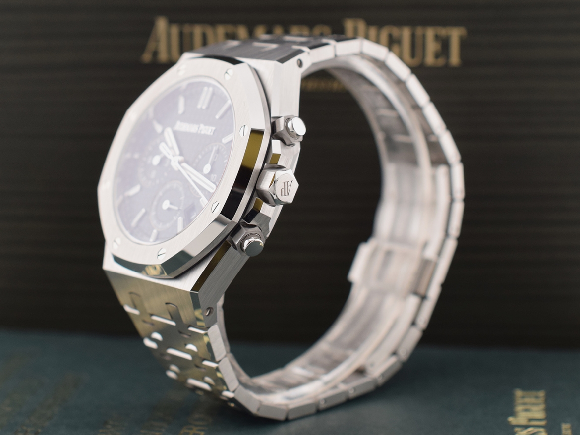 26715ST Chronograph 38mm Blue Dial - New