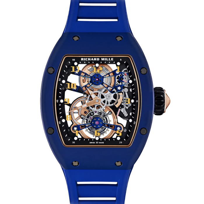 RM 17-02 Blue Ceramic Rose Gold Tourbillon Limited Edition of 30