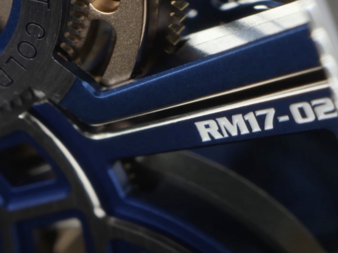 RM 17-02 Blue Ceramic Rose Gold Tourbillon Limited Edition of 30