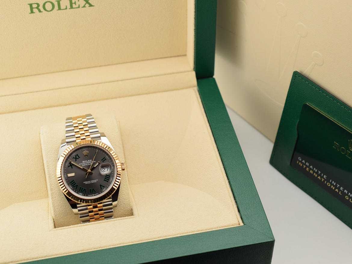 126333 Wimbledon Dial Gold/Steel Jubilee New