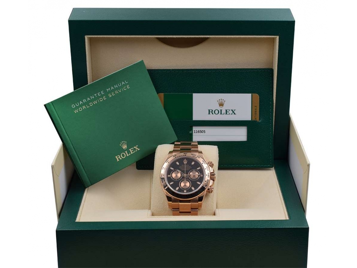 116505 Black Dial - Like new 2015