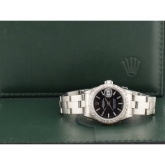 26mm Black Dial With After Diamonds Bezel - Full Set