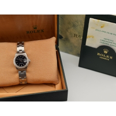26mm Black Dial With After Diamonds Bezel - Full Set