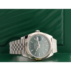 41mm 126334  Mint Green Jubilee New