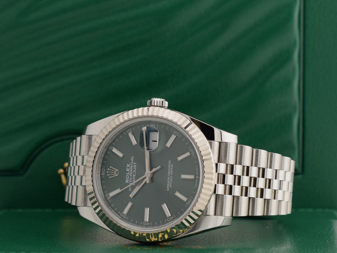 41mm 126334  Mint Green Jubilee New