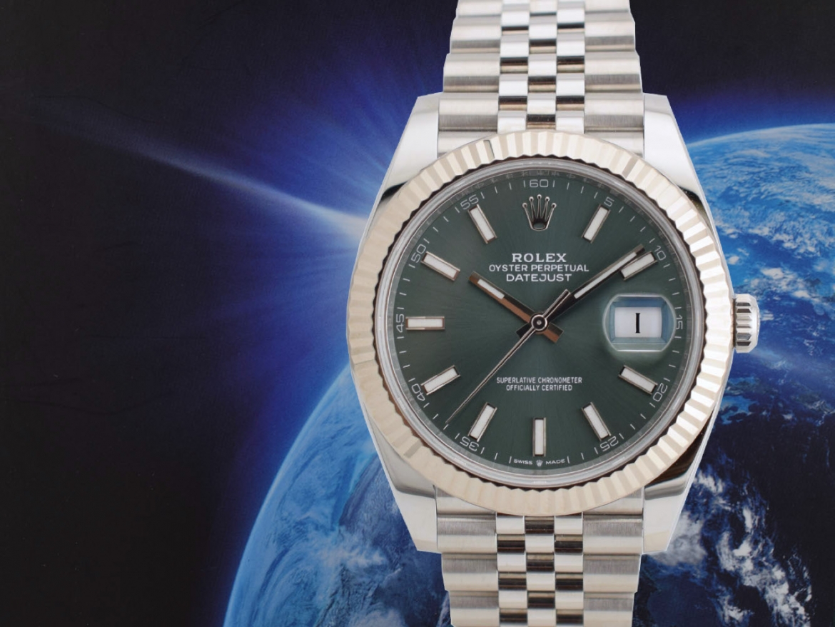 41mm 126334  Mint Green Jubilee New