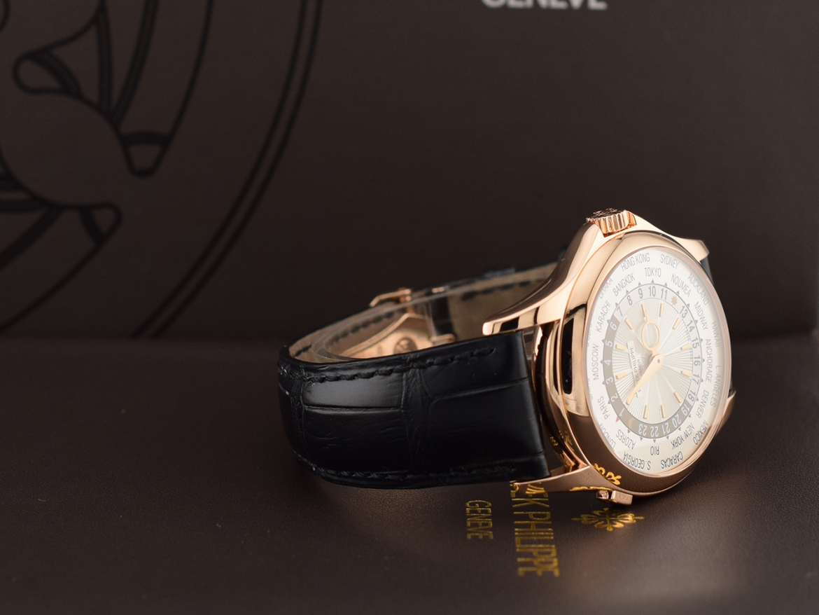 5130R-00 Rose Gold World Time Full Set Like New