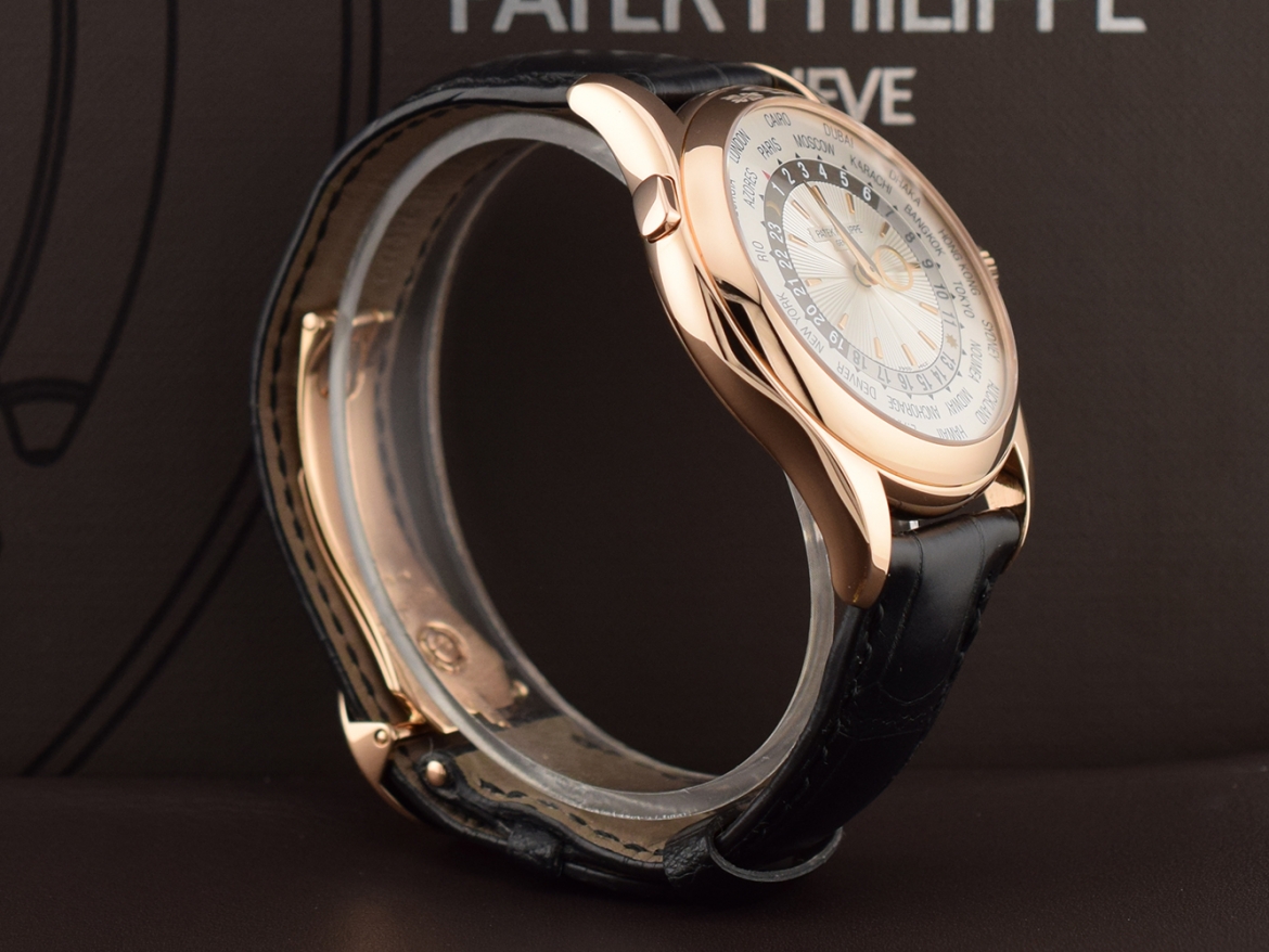 5130R-00 Rose Gold World Time Full Set Like New