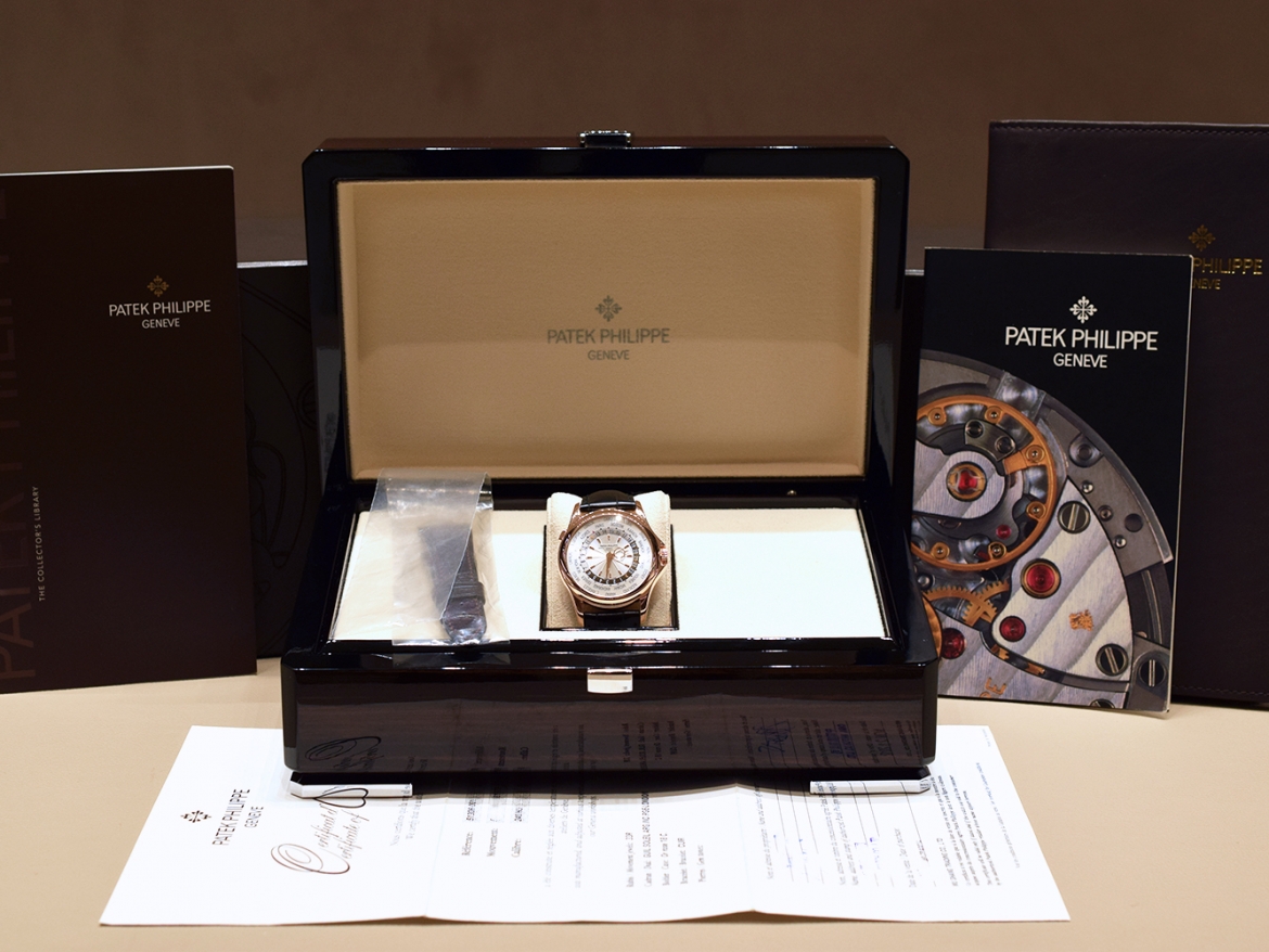 5130R-00 Rose Gold World Time Full Set Like New