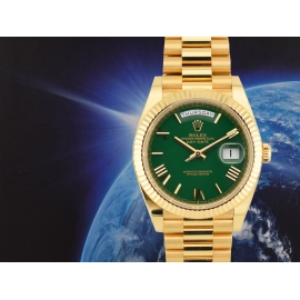 228238 Green Roman Dial - New 2025
