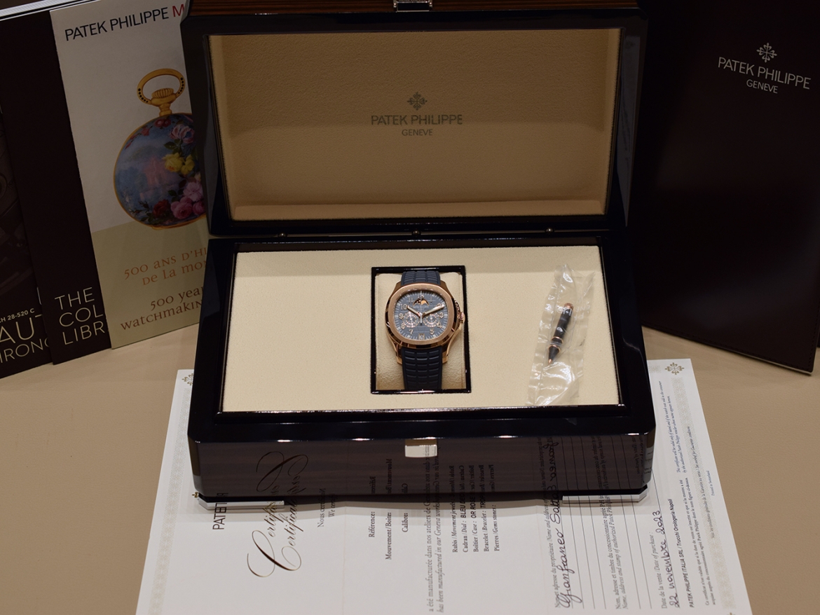 Annual Calendar Rose Gold 5261R-001 new - Full Set ITA