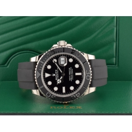 42 Oysterflex  White Gold Like New Full Set