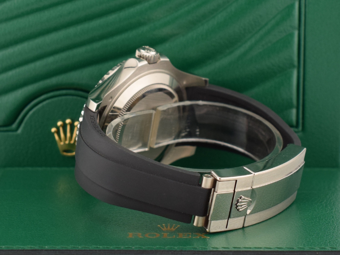 42 Oysterflex  White Gold Like New Full Set