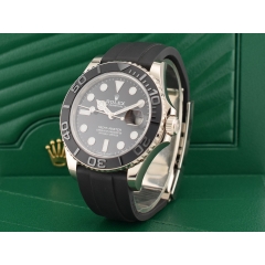 42 Oysterflex  White Gold Like New Full Set