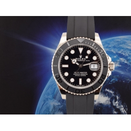 42 Oysterflex  White Gold Like New Full Set