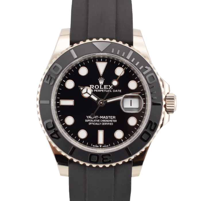 42 Oysterflex  White Gold Like New Full Set