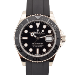 42 Oysterflex  White Gold Like New Full Set