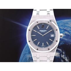 "Jumbo” Extra Thin 39mm Blue Dial Like new full Set