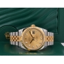 116233 Gold Dial With Big Diamonds - Full Set 36mm