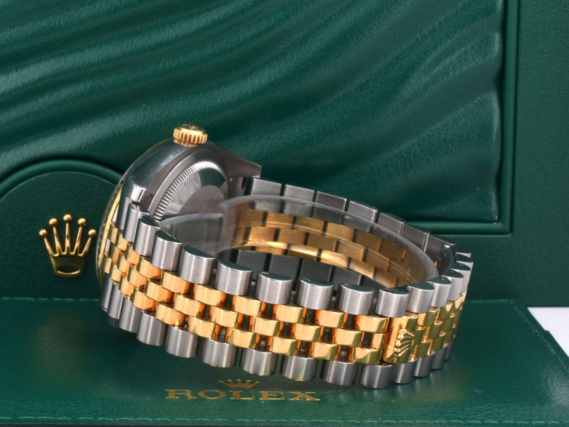 116233 Gold Dial With Big Diamonds - Full Set 36mm